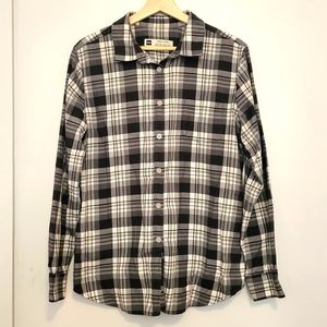 MEC Organic Cotton Button Down Long Sleeve Flannel